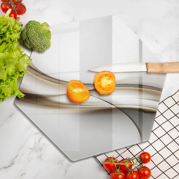 Chopping board Mild abstraction lines