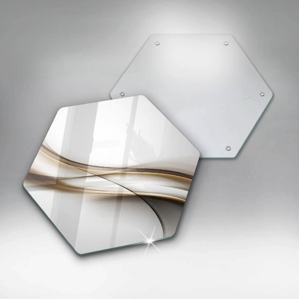 Chopping board Mild abstraction lines