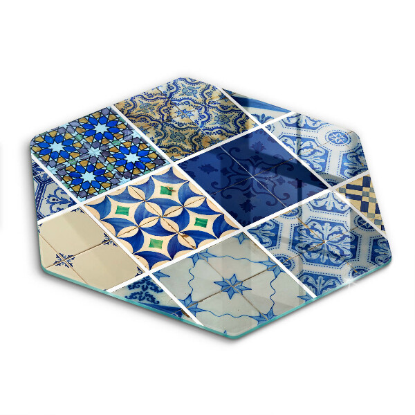 Chopping board glass Decorative tiles