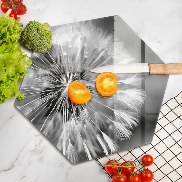 Chopping board Delicate dandelion