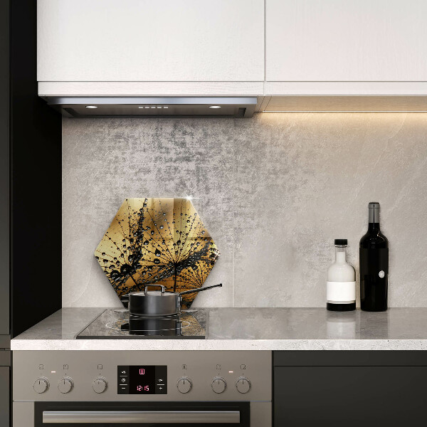 Chopping board Rosa and dandelions