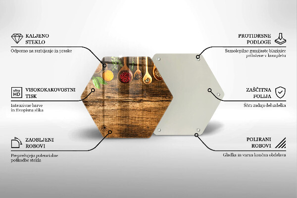 Chopping board Wooden spices