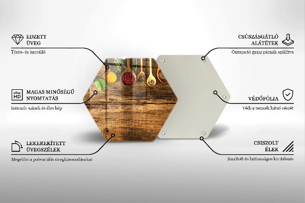 Chopping board Wooden spices