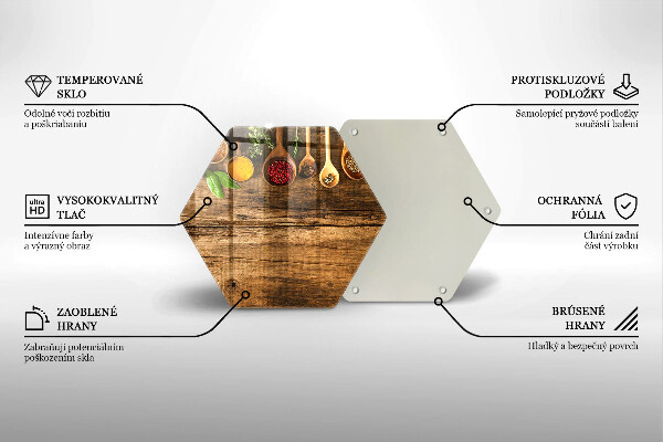 Chopping board Wooden spices