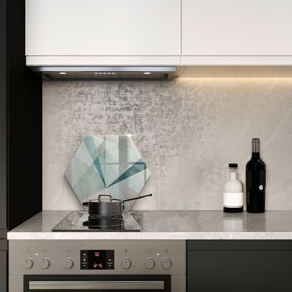 Chopping board glass Sharp abstraction