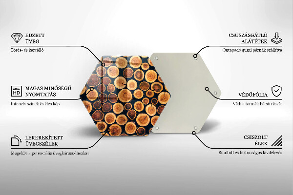 Chopping board Wooden stumps of trees