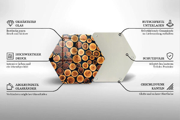 Chopping board Wooden stumps of trees