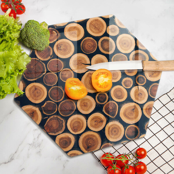 Chopping board Wooden stumps of trees