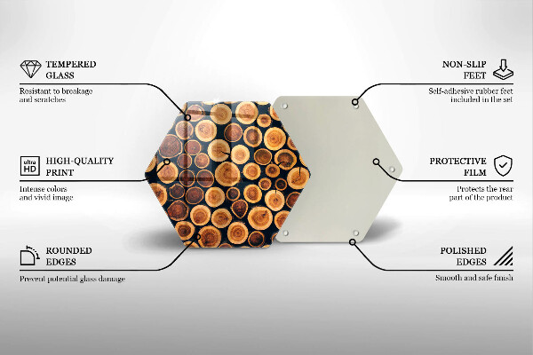 Chopping board Wooden stumps of trees