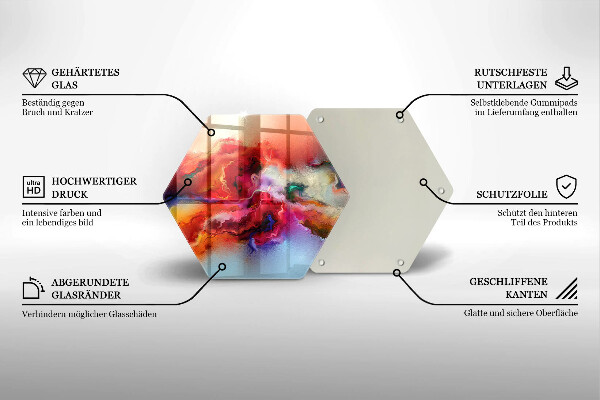 Glass chopping board Smoke abstraction