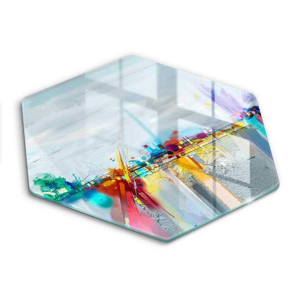 Chopping board Painted abstraction