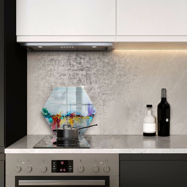 Chopping board Painted abstraction