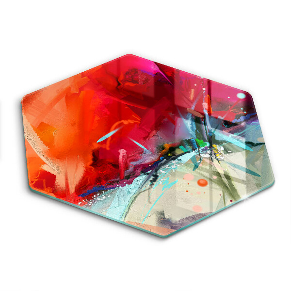 Chopping board Painted abstraction