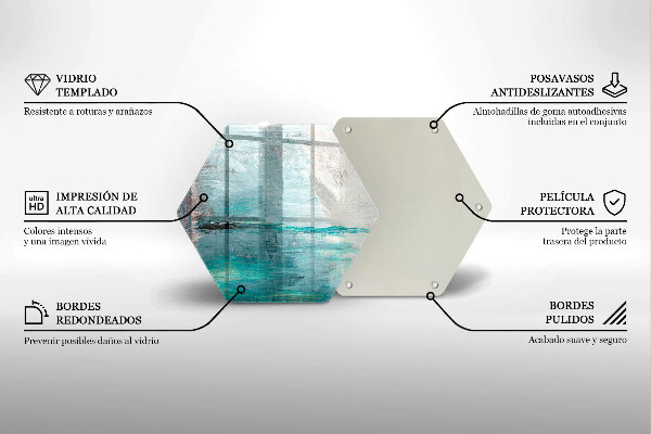 Chopping board glass Background paint abstraction