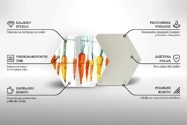 Chopping board Carrot illustration