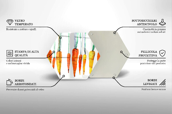 Chopping board Carrot illustration