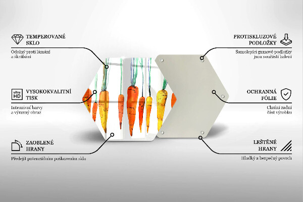 Chopping board Carrot illustration