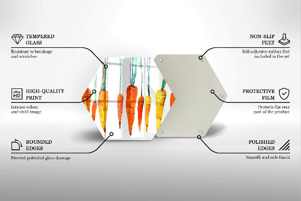 Chopping board Carrot illustration