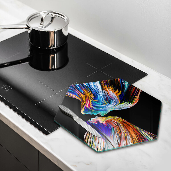 Chopping board Abstraction kiss