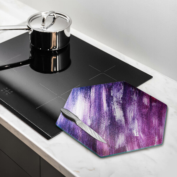 Glass worktop saver Paint abstraction