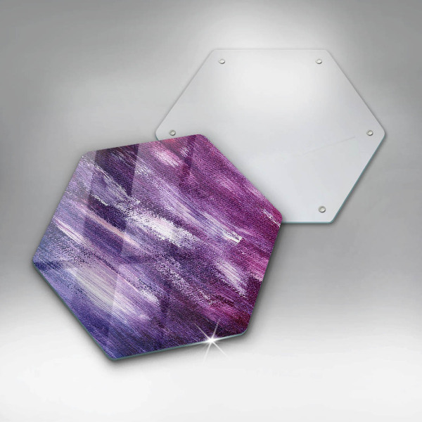 Glass worktop saver Paint abstraction