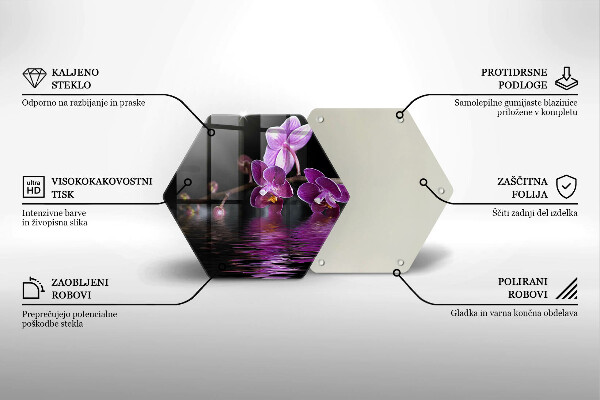 Chopping board Orchid Water Zen