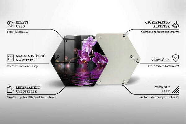 Chopping board Orchid Water Zen