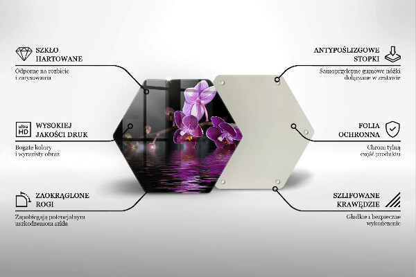 Chopping board Orchid Water Zen