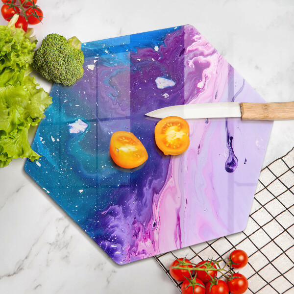 Glass worktop saver Abstraction ink