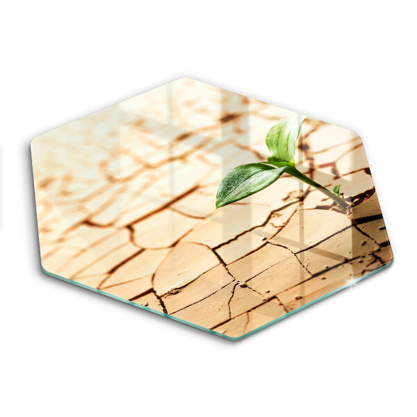 Chopping board Lonely plant