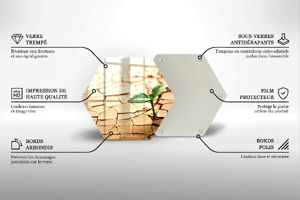 Chopping board Lonely plant