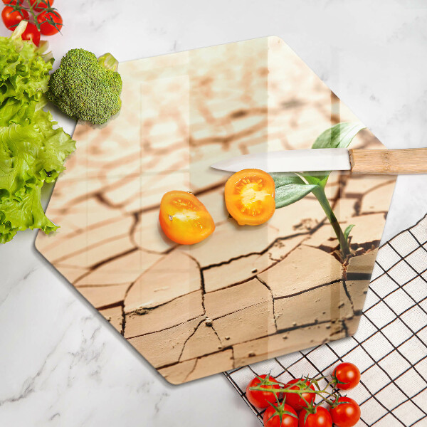 Chopping board Lonely plant