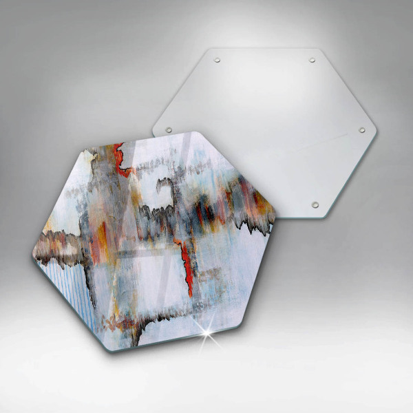 Chopping board Paints abstraction