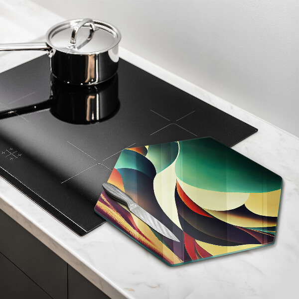 Glass worktop protector Shape abstraction