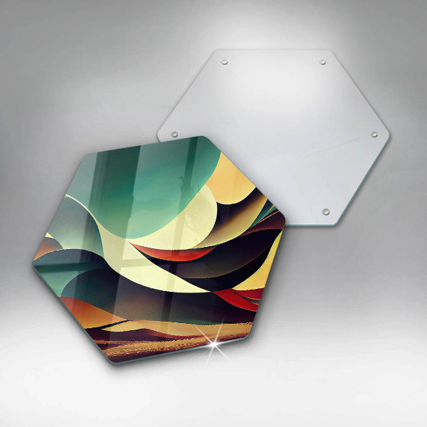 Glass worktop protector Shape abstraction