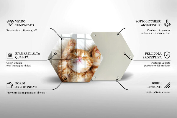 Chopping board Little sweet kitty