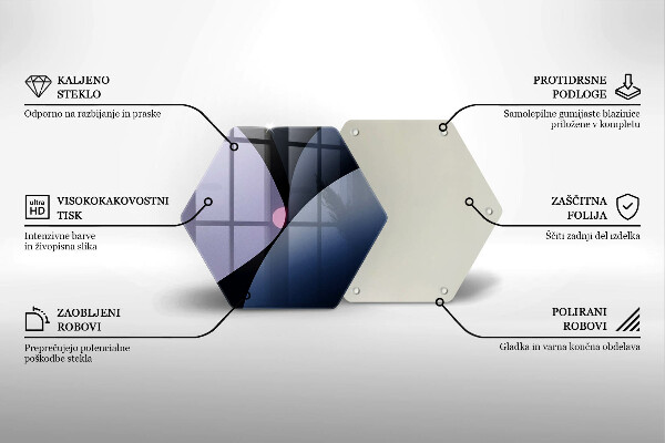 Chopping board Abstraction shapes