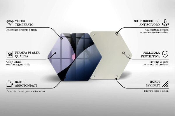 Chopping board Abstraction shapes