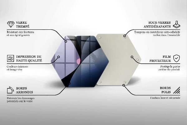 Chopping board Abstraction shapes