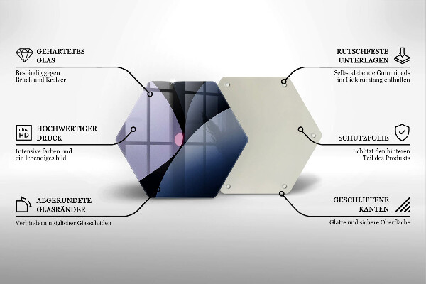 Chopping board Abstraction shapes