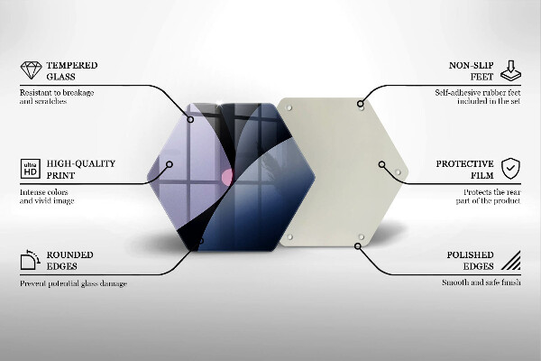 Chopping board Abstraction shapes