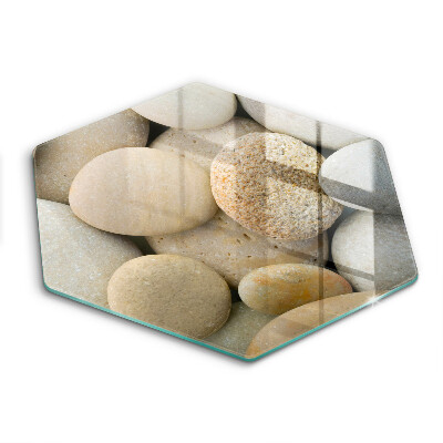 Chopping board Oval stone pattern