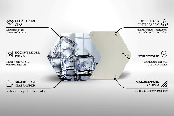 Chopping board Ice cubes