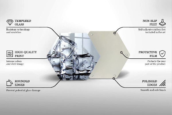 Chopping board Ice cubes