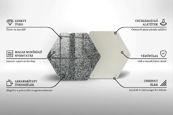 Chopping board Stone texture