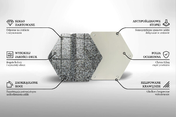 Chopping board Stone texture