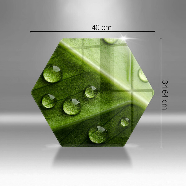 Chopping board Nature Rosa and Leaf