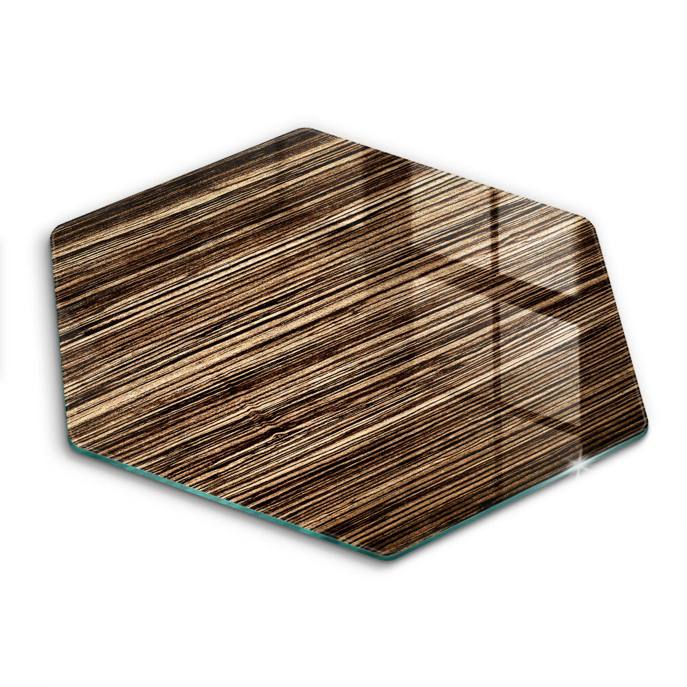 Chopping board glass Wood texture