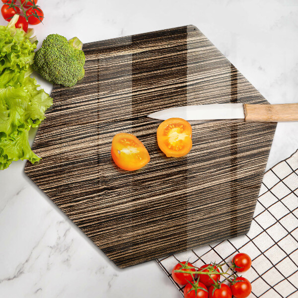 Chopping board glass Wood texture