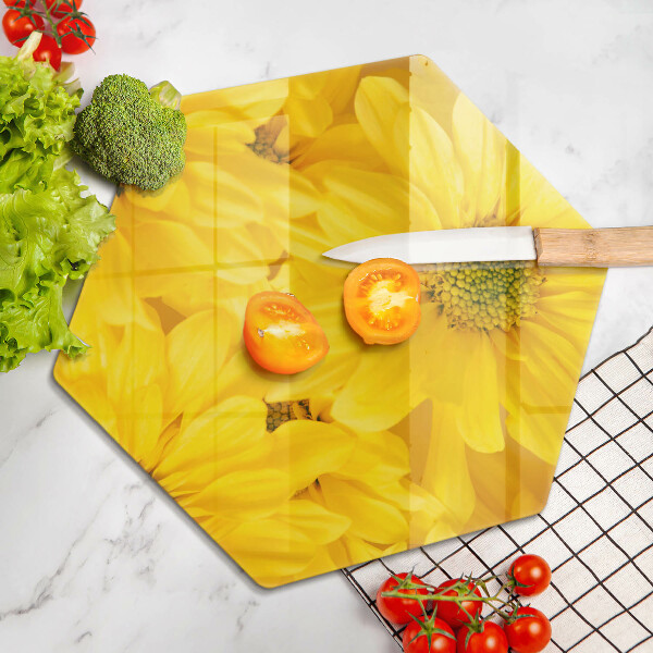 Chopping board Flowers petals